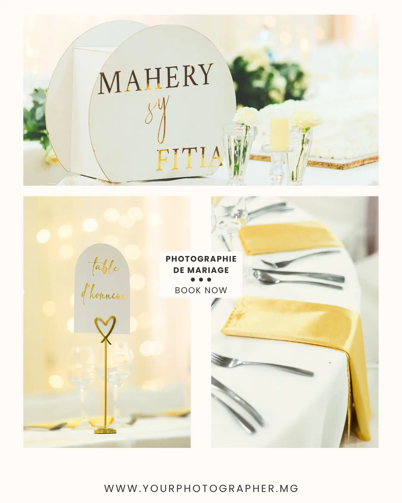 Photographie de Mariage Décoration Indoor